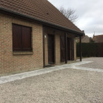 Entrée ou allée de garage en gravier par ABC Paysage, Nord Pas de Calais, Lille
