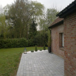 Terrasse en pierre par ABC Paysage Nord pas de Calais, Lille