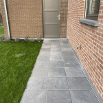 Terrasse en pierre par ABC Paysage Nord pas de Calais, Lille