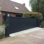Portail coulissant ABC Paysage Nord pas de calais lille