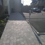 Terrasse en pavage béton par ABC paysage dans le Nord Pas de Calais près de Lille