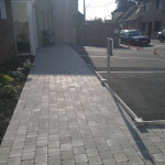 Terrasse en pavage béton par ABC paysage dans le Nord Pas de Calais près de Lille