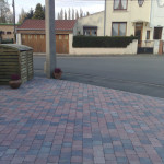 Terrasse en pavage béton par ABC paysage dans le Nord Pas de Calais près de Lille