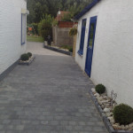 Terrasse en pavage béton par ABC paysage dans le Nord Pas de Calais près de Lille