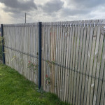 Cloture brise vue lame bois par ABC Paysage dans le Nord pas de calais près de lille